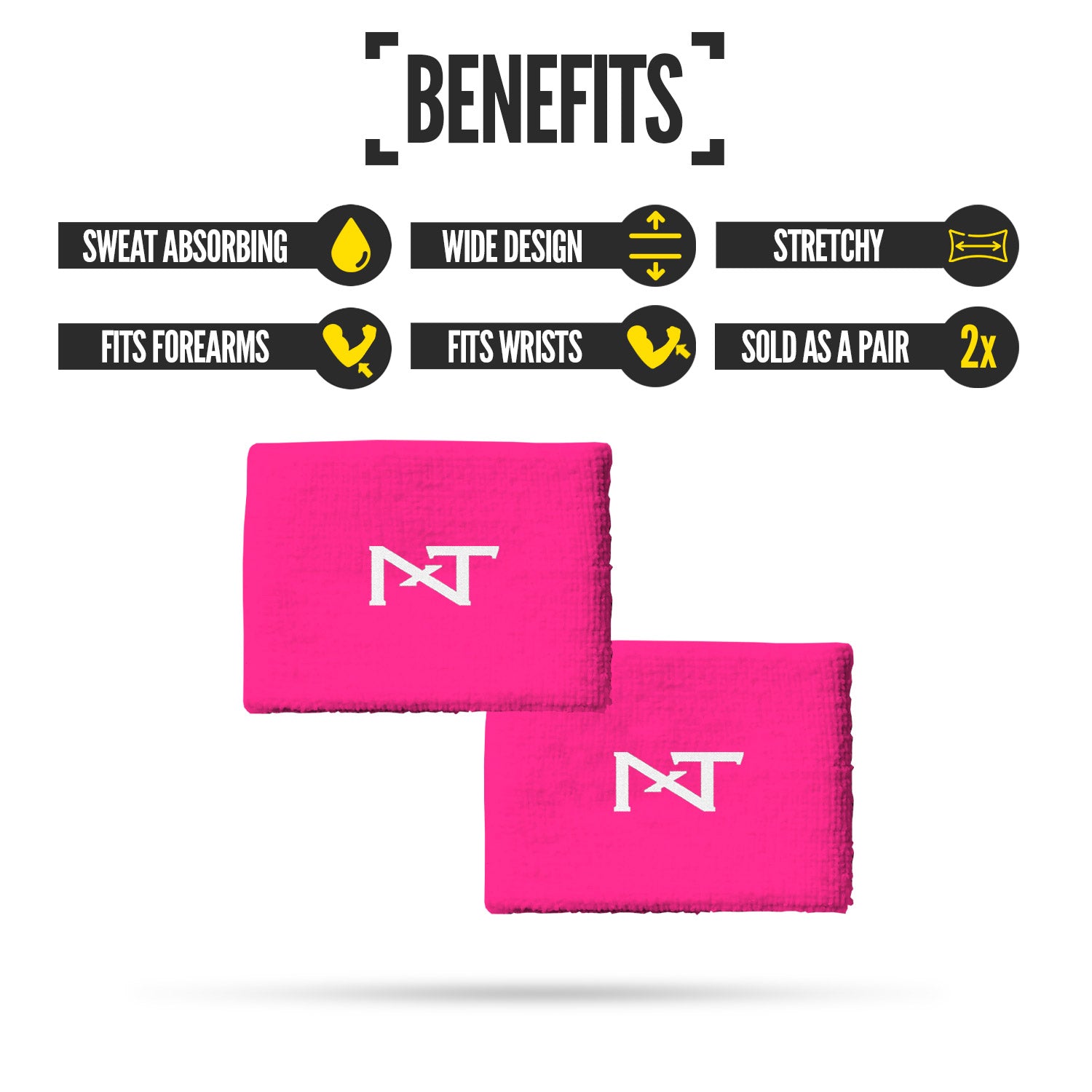 NXTRND Wrist Band Pink Benefits