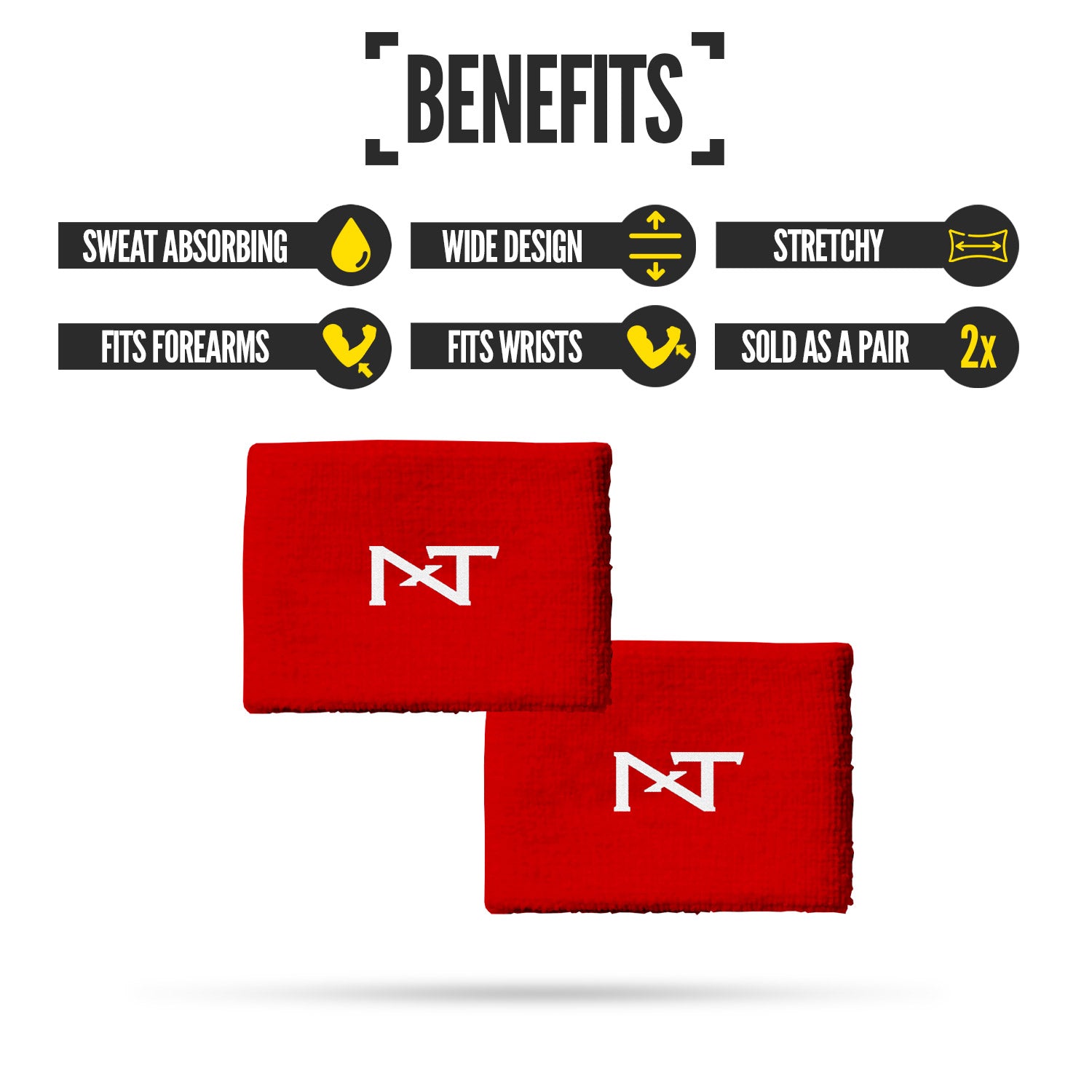 NXTRND Wrist Band Red Benefits