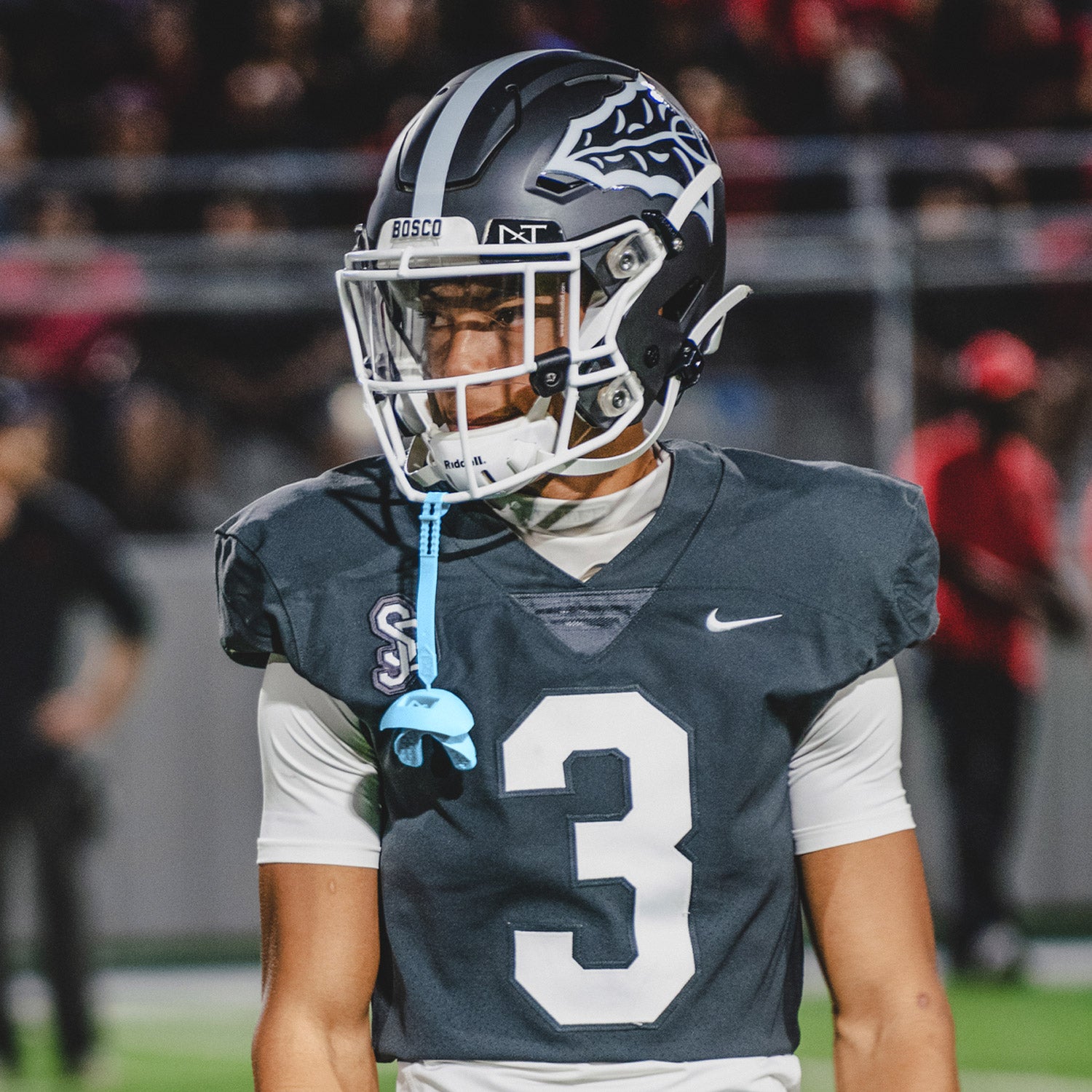 Football Mouthguard Baby Blue