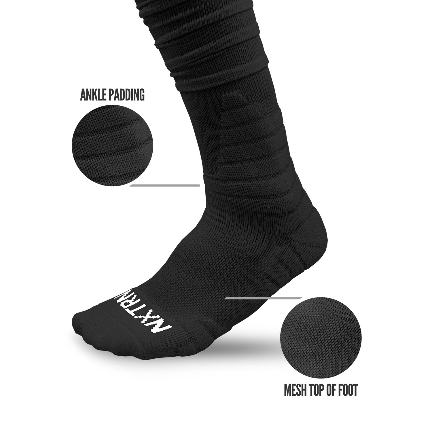 Why do people wear football socks?