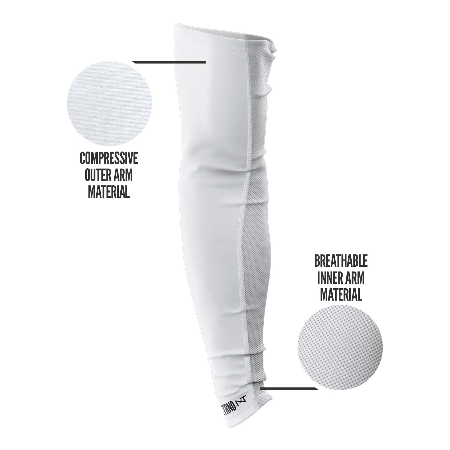Arm sleeves for men material
