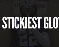 What are the stickiest gloves for football?