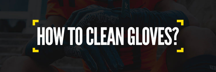 How to clean and make football gloves sticky