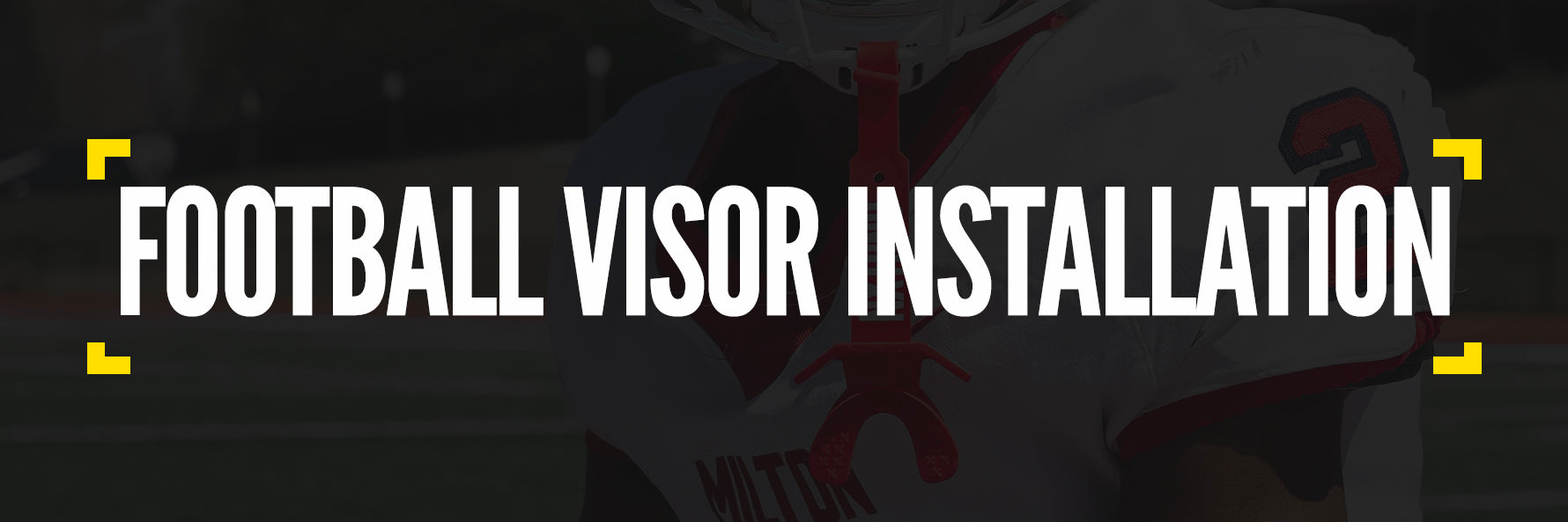 How To Install A Football Helmet Visor NXTRND