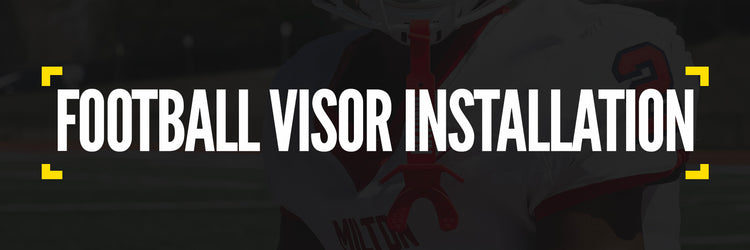 How To Install A Football Helmet Visor