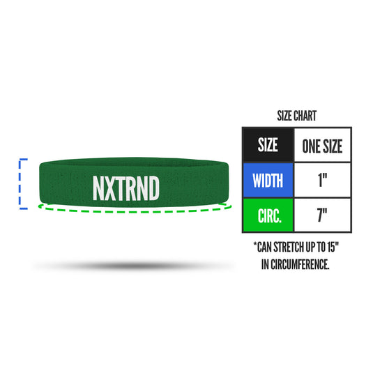 NXTRND Arm Bands Dark Green (1 Pair)