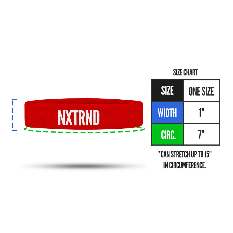 Load image into Gallery viewer, NXTRND Arm Bands Red (1 Pair)
