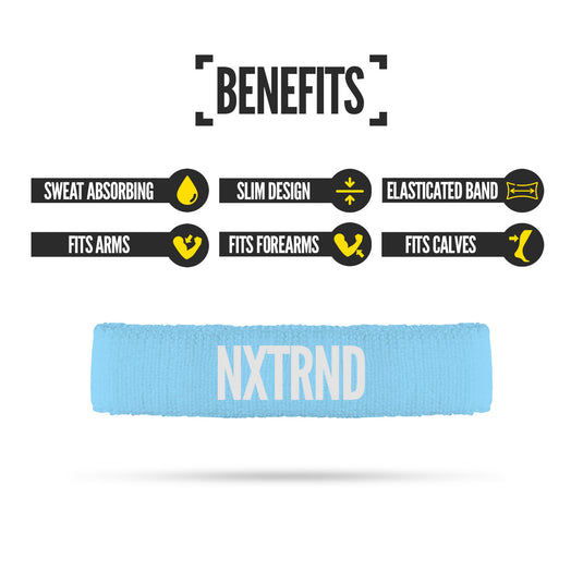 NXTRND Arm Bands Columbia Blue (1 Pair)