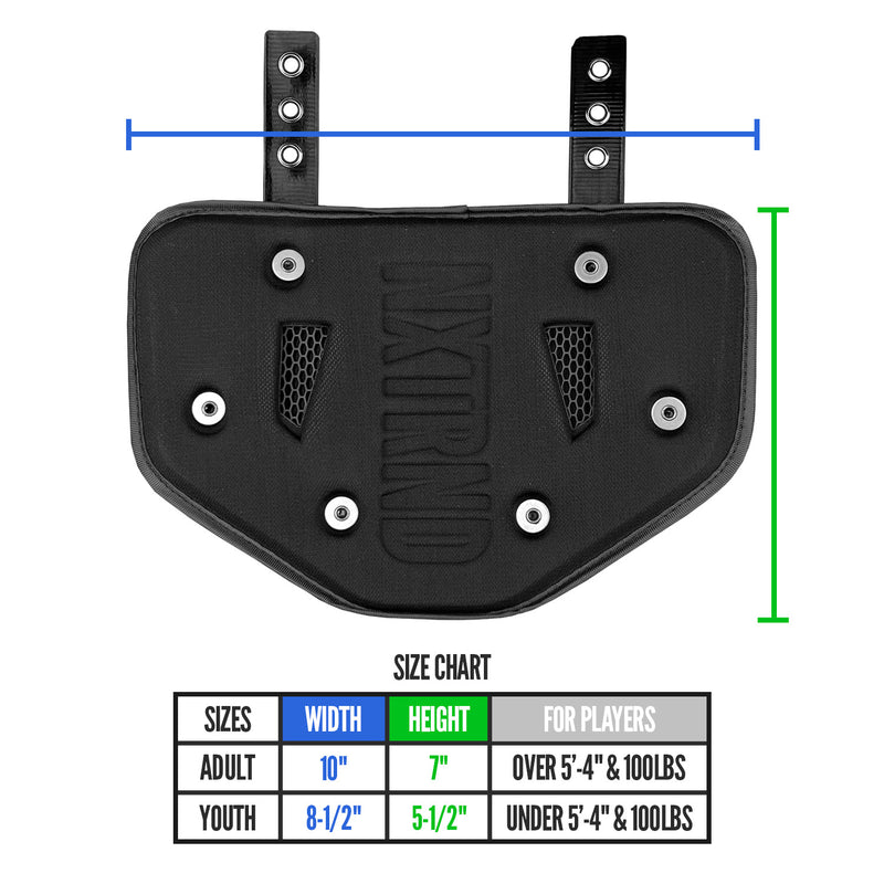 Load image into Gallery viewer, NXTRND B-PLATE™ Football Back Plate Gold
