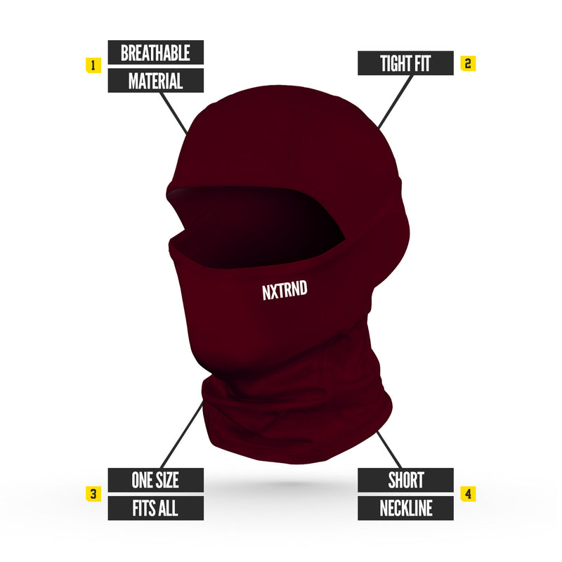 Load image into Gallery viewer, NXTRND Ski Mask Maroon
