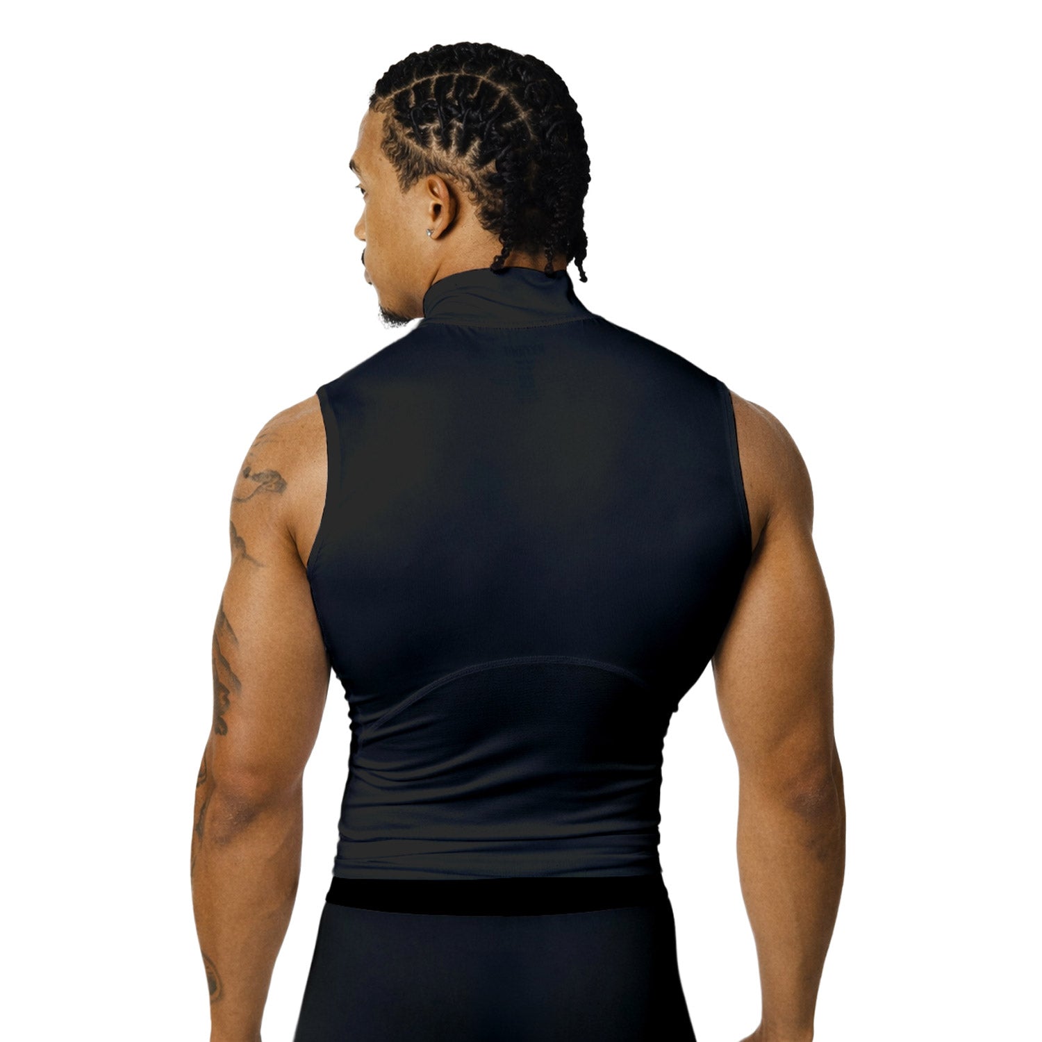 Nxtrnd Core Turtleneck Compression Sleeveless Black