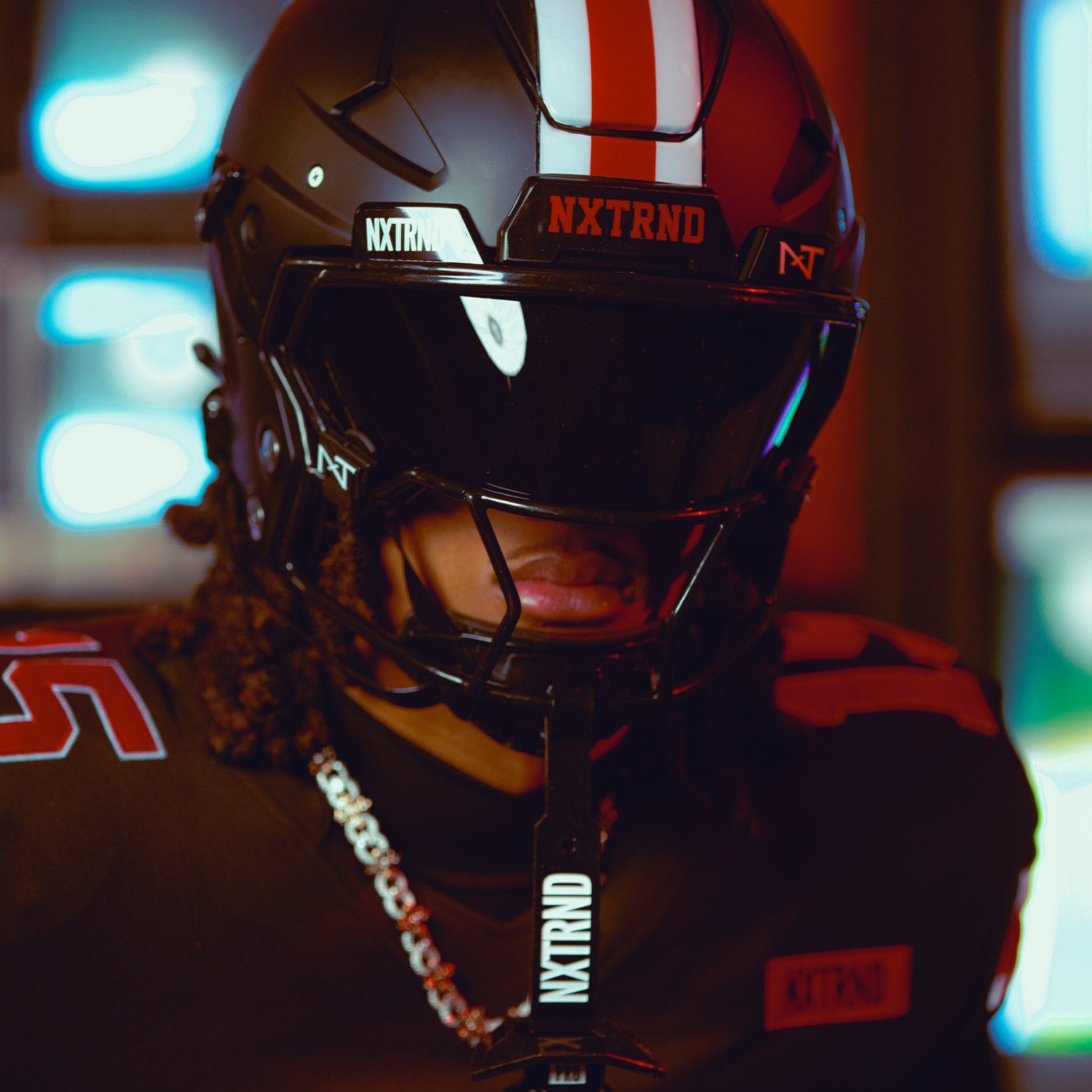 Visière de football NXTRND VZX noire