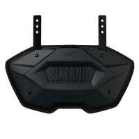 Plaque arrière de football NXTRND B-PLATE® blanche