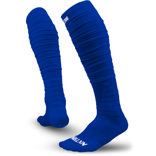 NXTRND XTD™ Scrunch Football Socks Blue