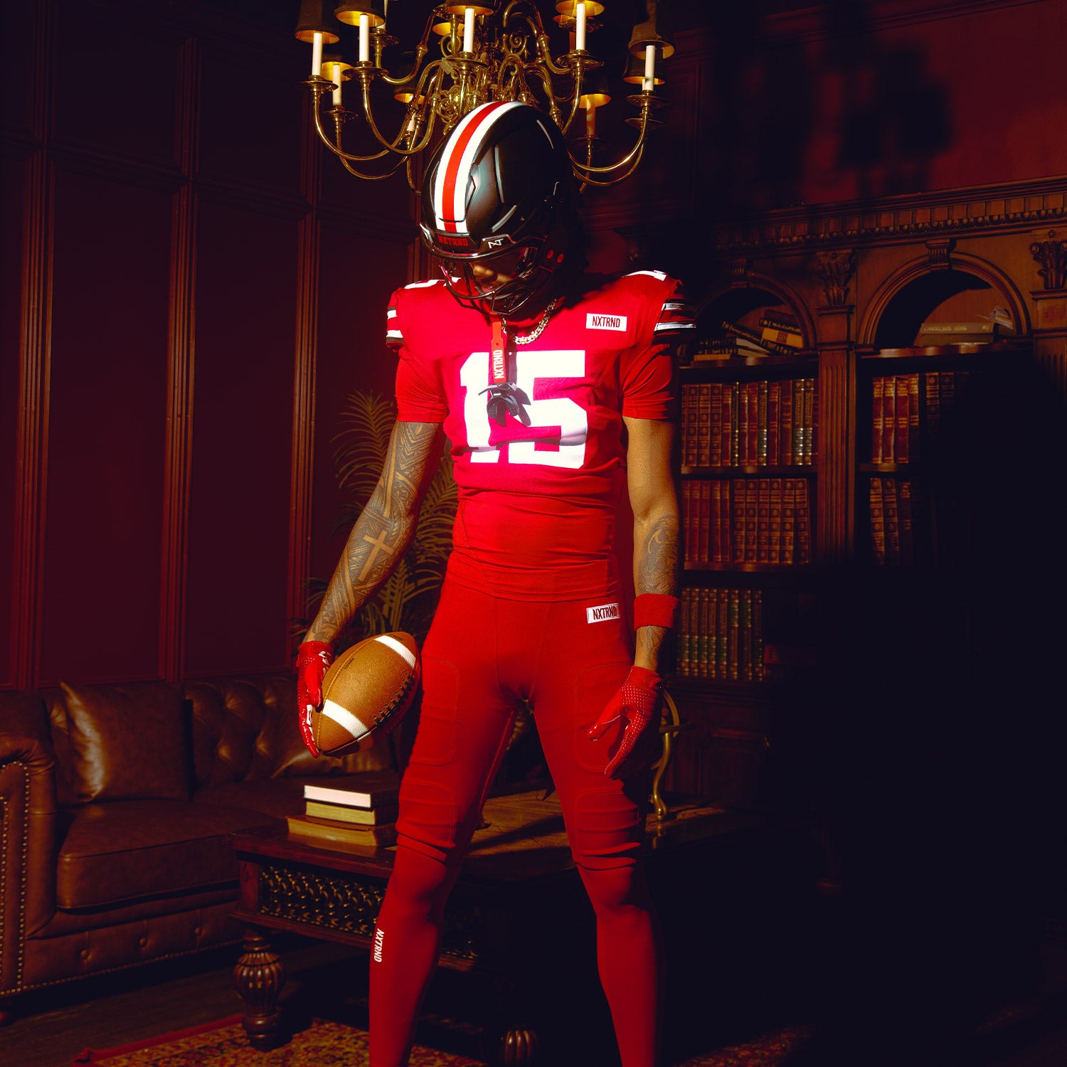 Visière de football NXTRND VZX transparente