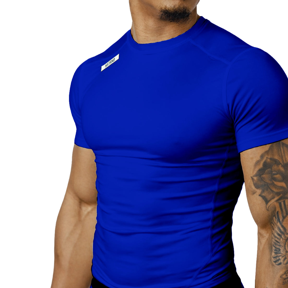 Nxtrnd Core Compression Short Sleeve Blue