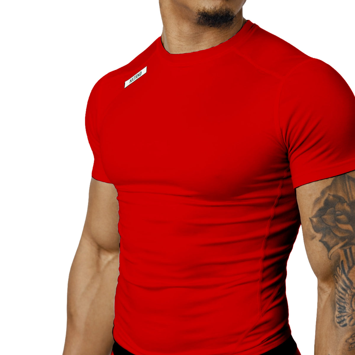 Nxtrnd Core Compression Short Sleeve Red