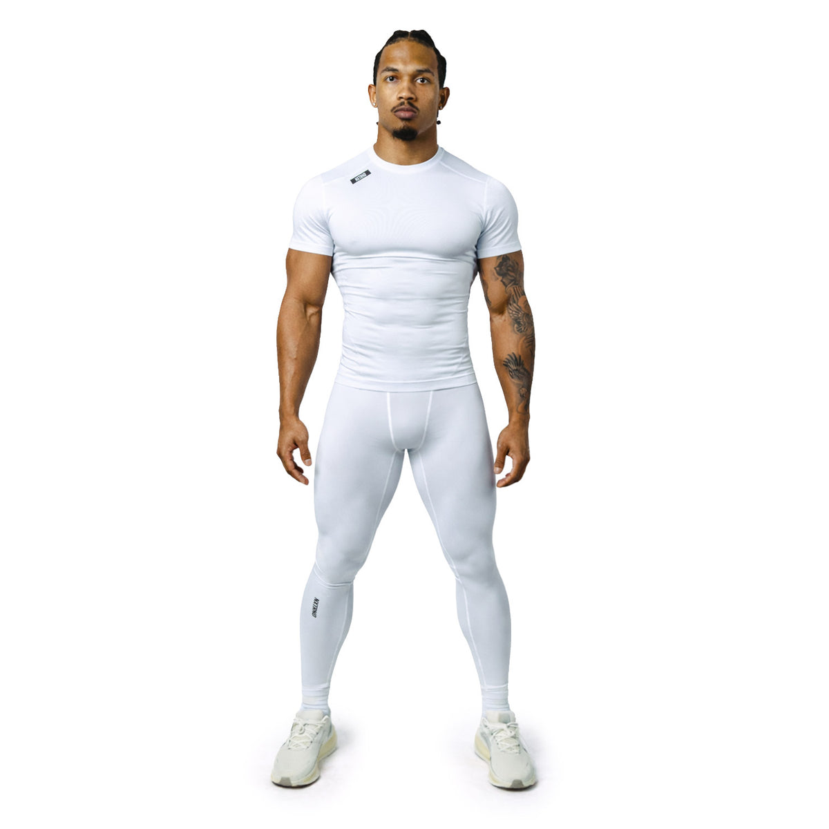 Nxtrnd Core Compression Short Sleeve White