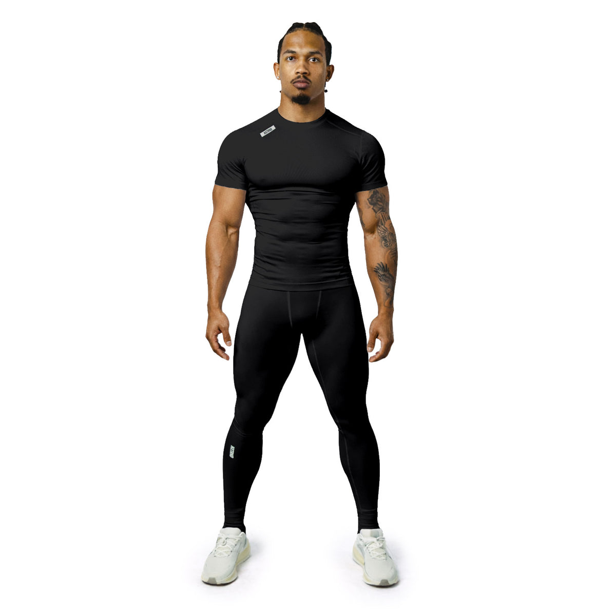 Nxtrnd Core Compression Short Sleeve Black