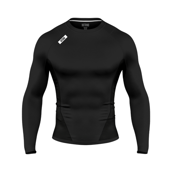 ★DNSR★ Crucial Long Sleeve Black Core-Long-Sleeve-Main-