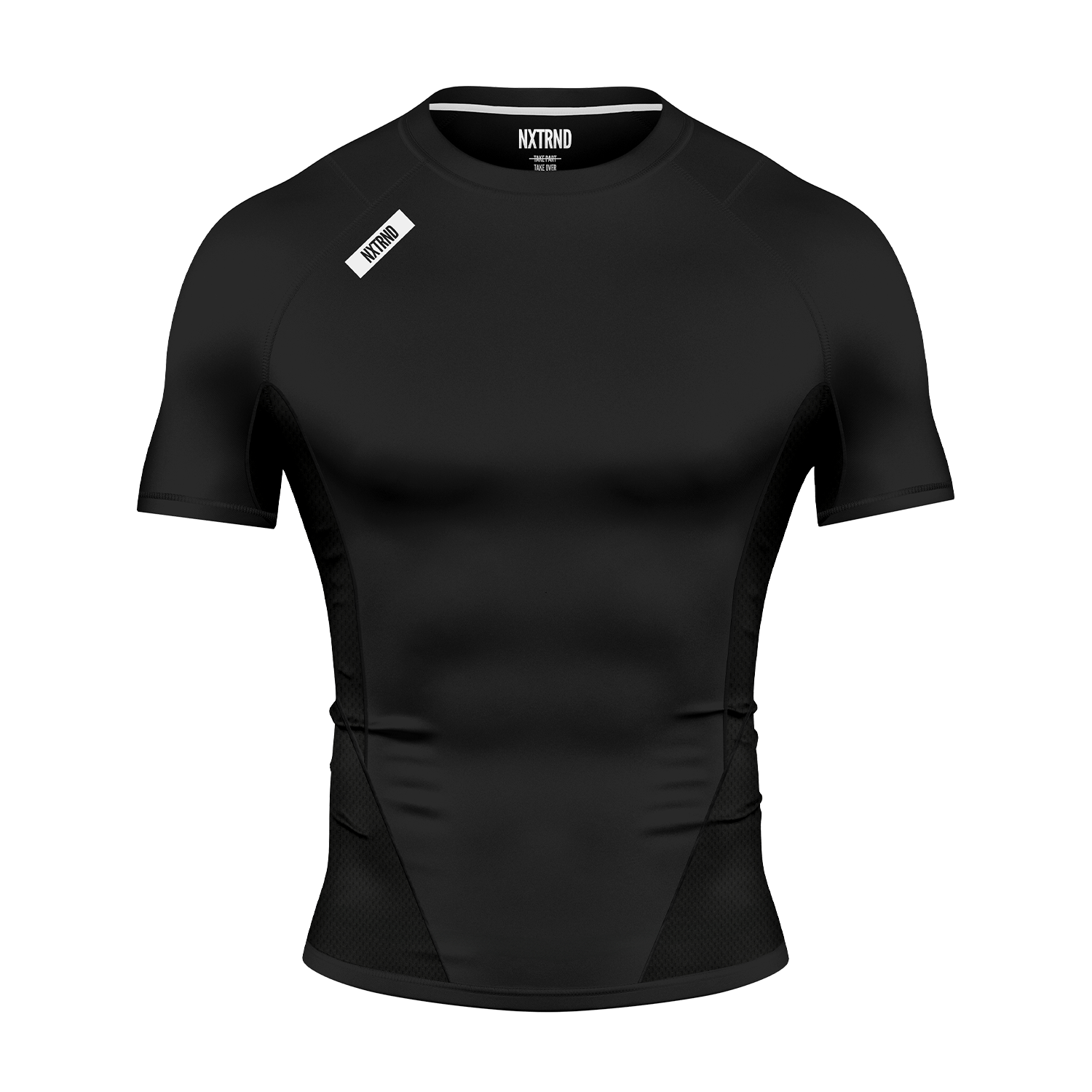 Nxtrnd Core Compression Short Sleeve Black