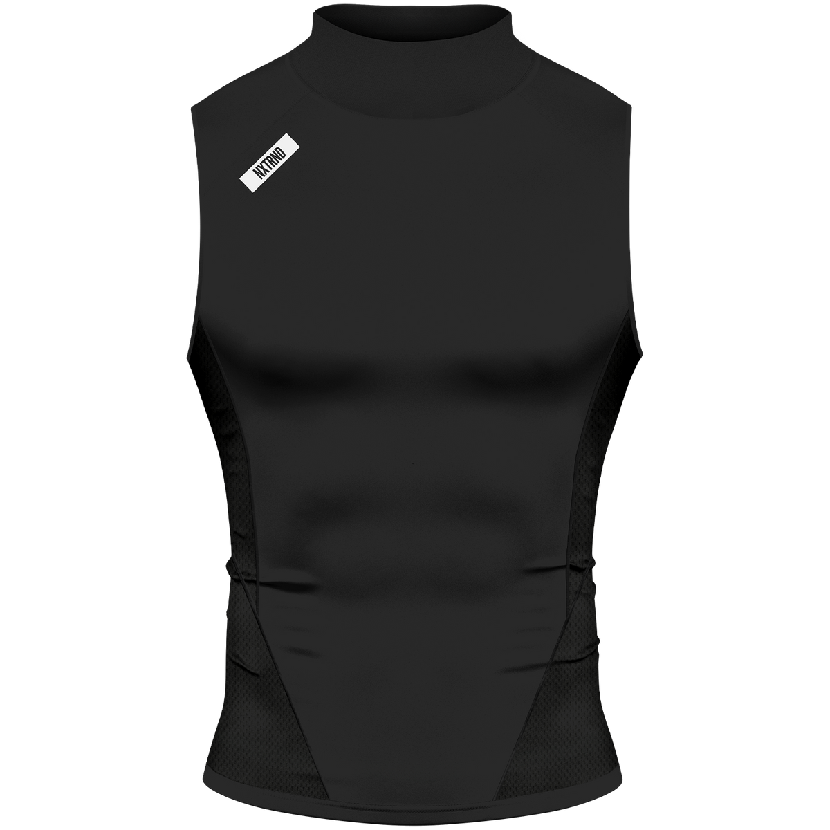 ★DNSR★ Basic Sleeveless Black Nxtrnd Core Compression Sleeveless Black