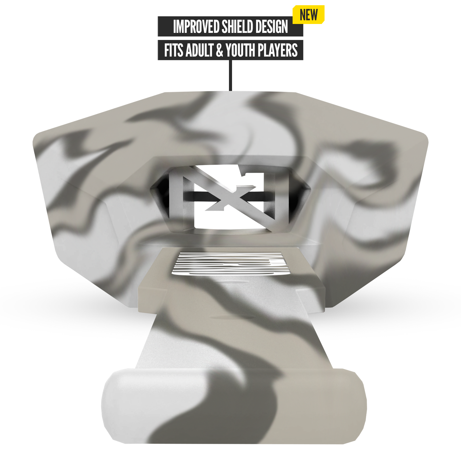 NXTRND TWO® Pro Mouth Guard Cosmic White & Grey