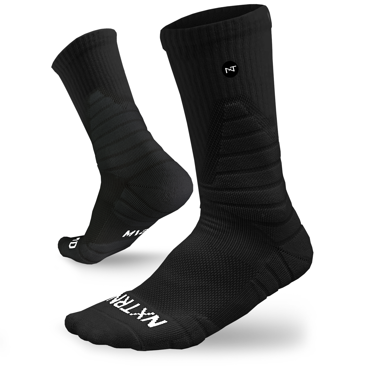 NXTRND Crew Socks Black (3-Pairs)