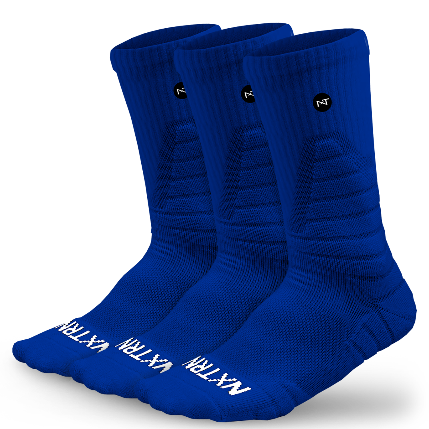 NXTRND Crew Socks Blue (3-Pairs)