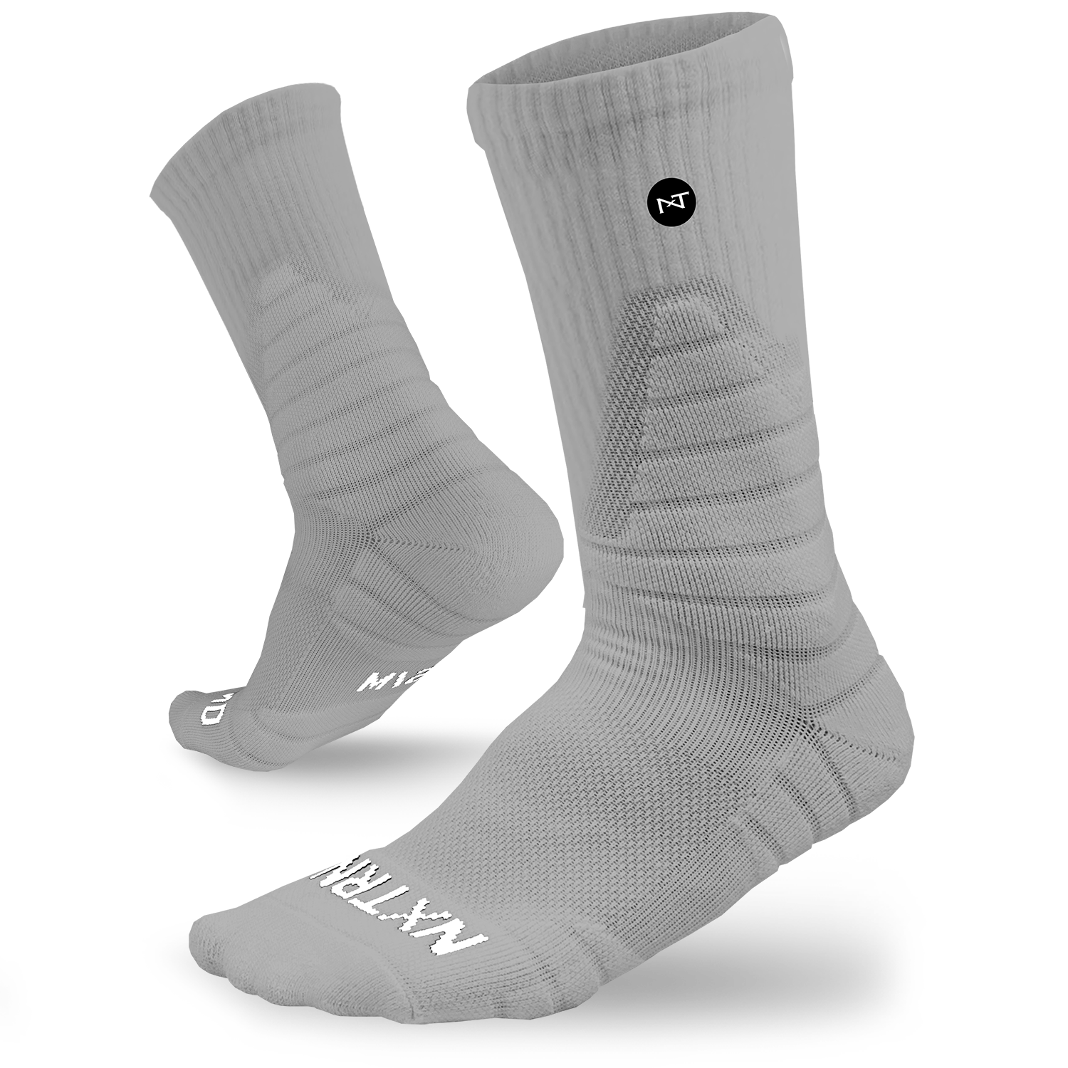 NXTRND Crew Socks Grey (3-Pairs)