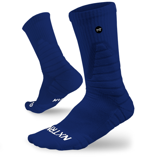 NXTRND Crew Socks Navy Blue 3-Pairs