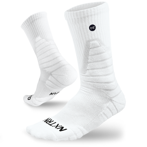 NXTRND Crew Socks White 3-Pairs