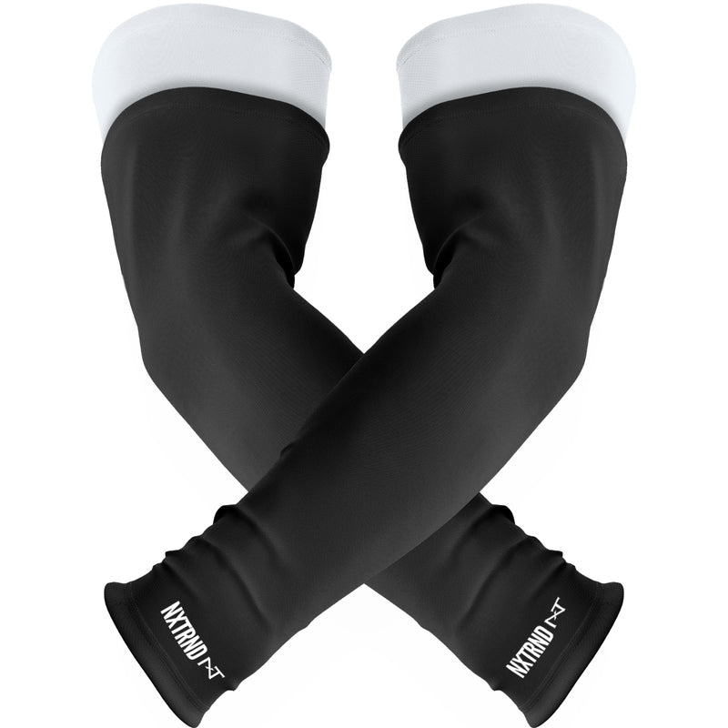 Load image into Gallery viewer, NXTRND Double Arm Sleeves Black (1 Pair)
