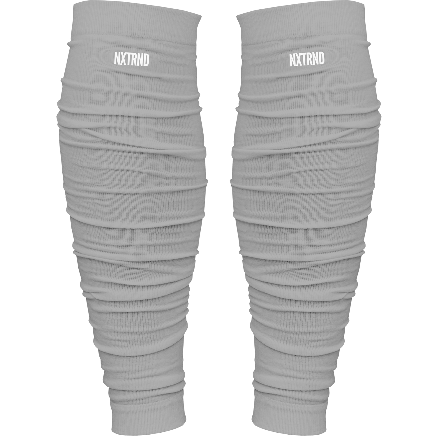 NXTRND Scrunch Football Leg Sleeves Light Grey