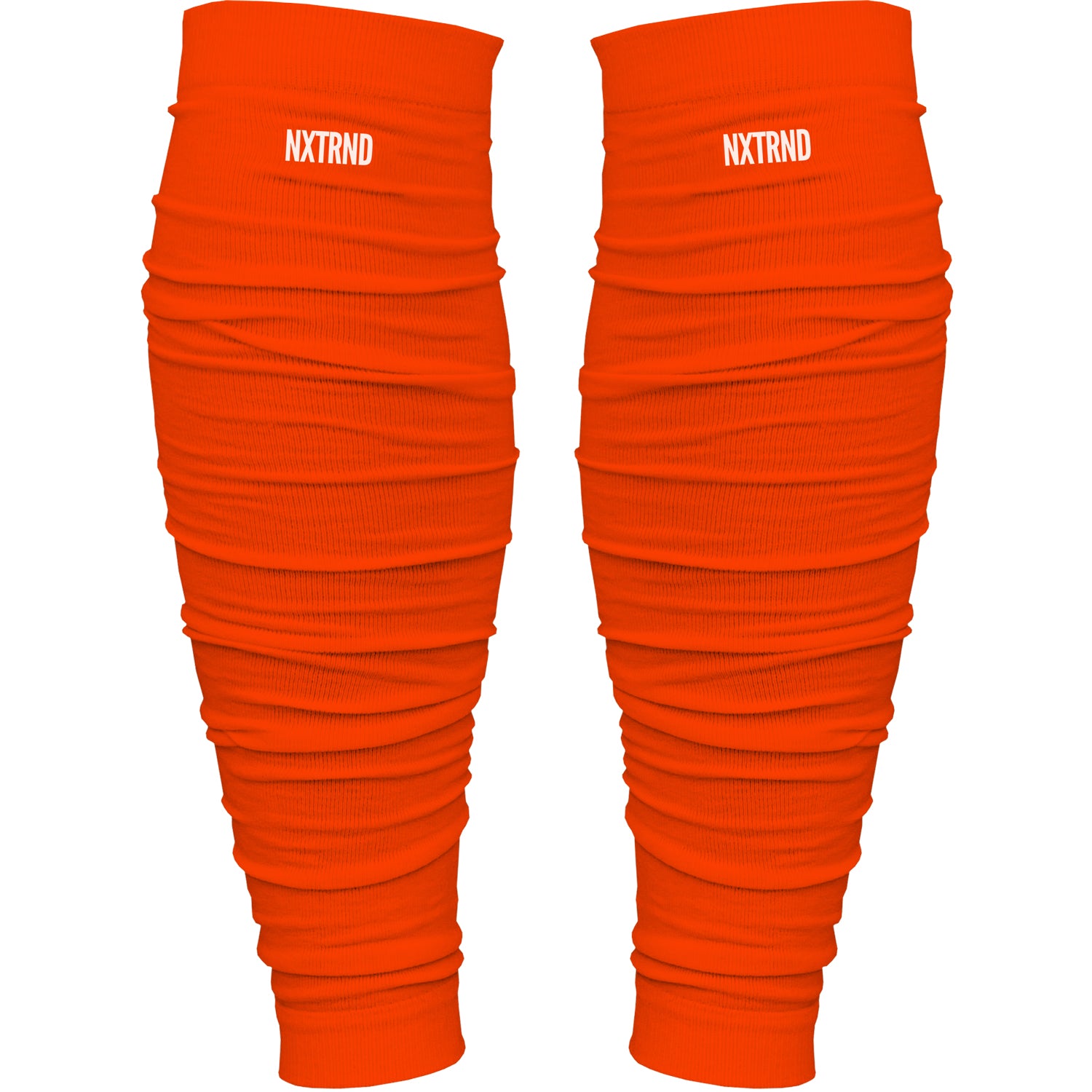 NXTRND Scrunch Football Leg Sleeves Orange