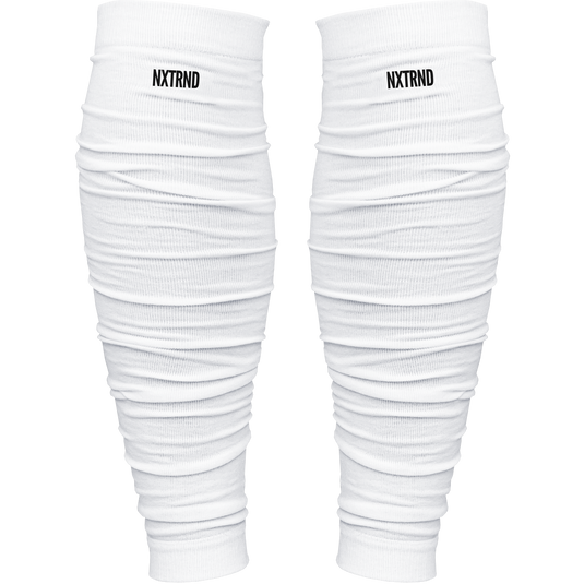 Lineman White Knitted Compression Calf Sleeves – SLEEFS
