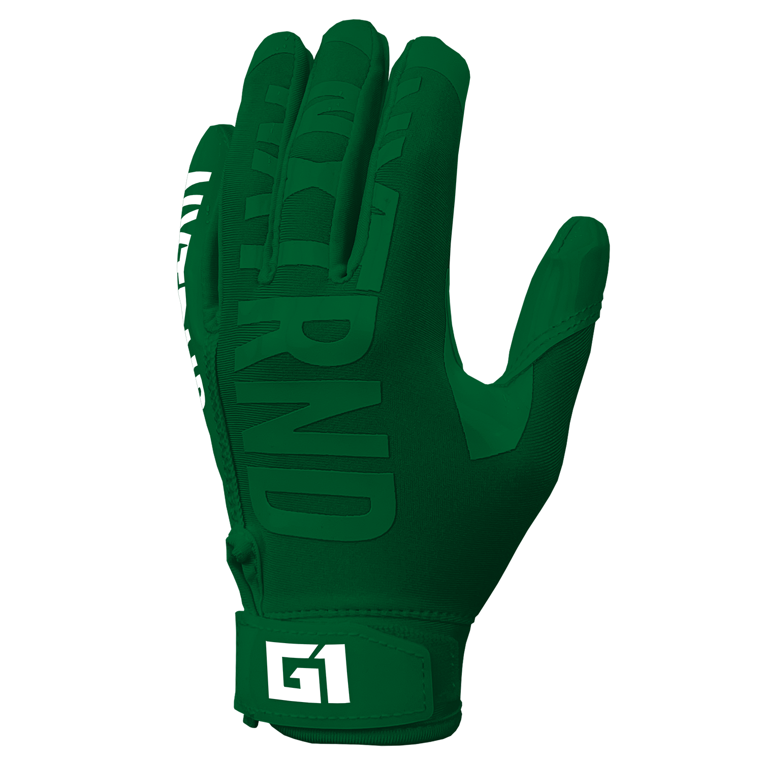 NXTRND G1® Youth Football Gloves Dark Green