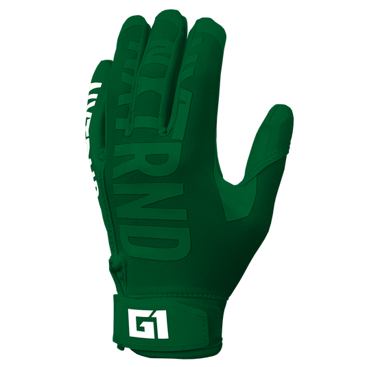 NXTRND G1® Football Gloves Dark Green