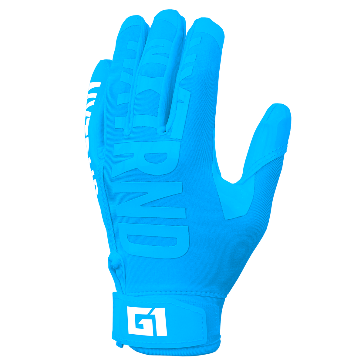 【M】NXTRND G1 アメフト グローブ ライトブルー NXTRND G1® Pro Football Gloves Neon Blue
