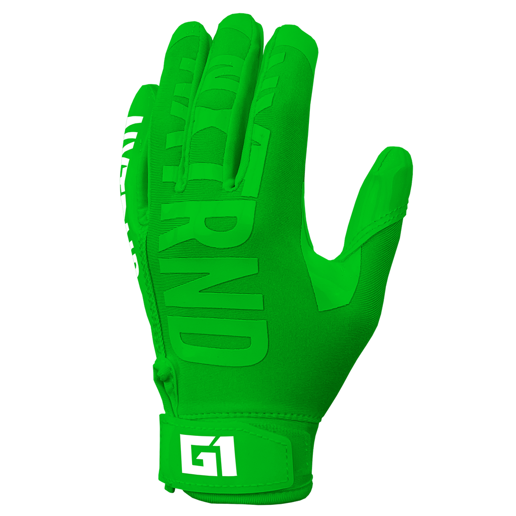 NXTRND G1® Youth Football Gloves Green NXTRND G1® Youth Football Gloves Green