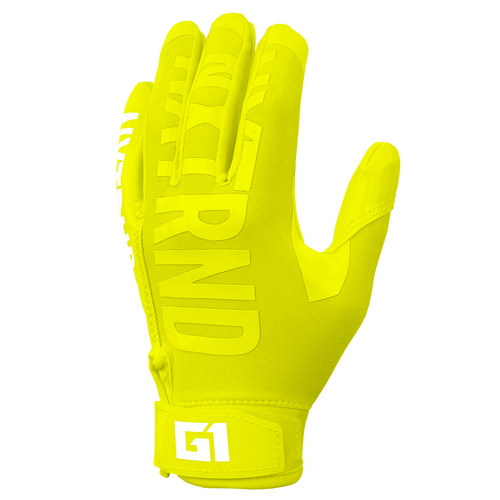 NXTRND G1® Youth Football Gloves Neon Yellow