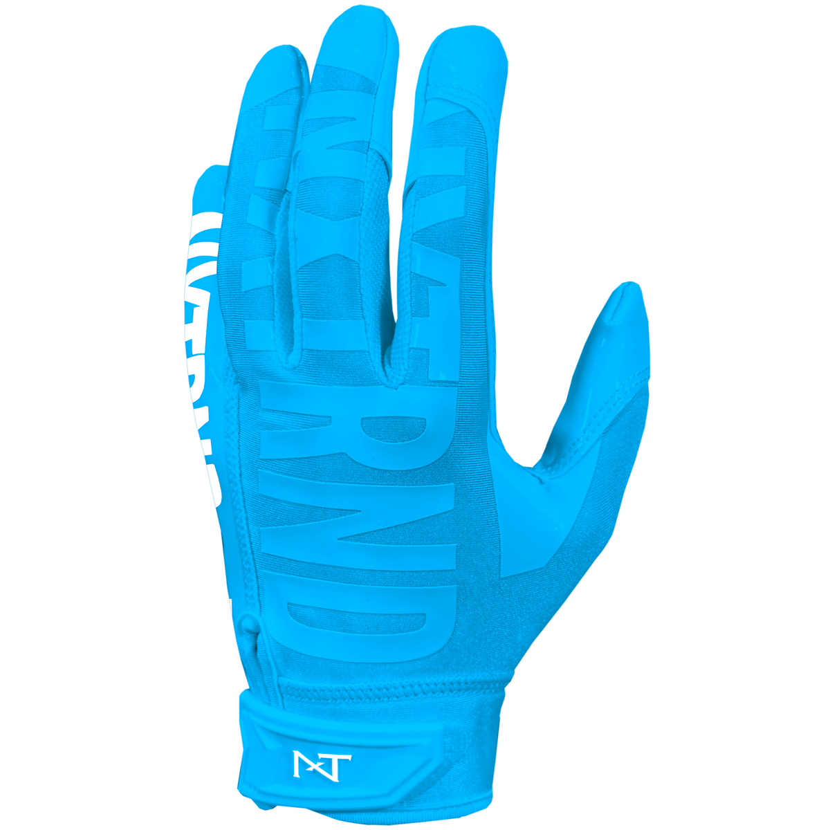 NXTRND G1® Pro Football Gloves Neon Blue