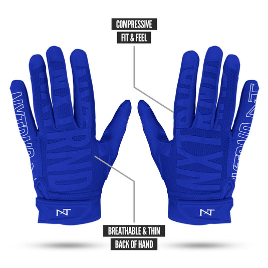 NXTRND G2® Football Gloves Blue