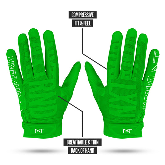 NXTRND G2® Football Gloves Green
