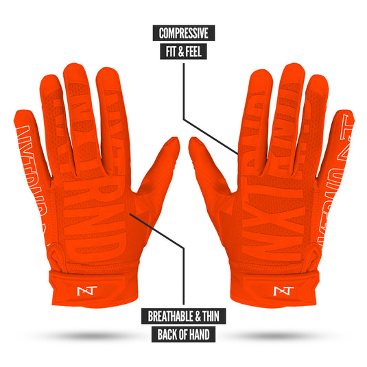 NXTRND G2® Football Gloves Orange