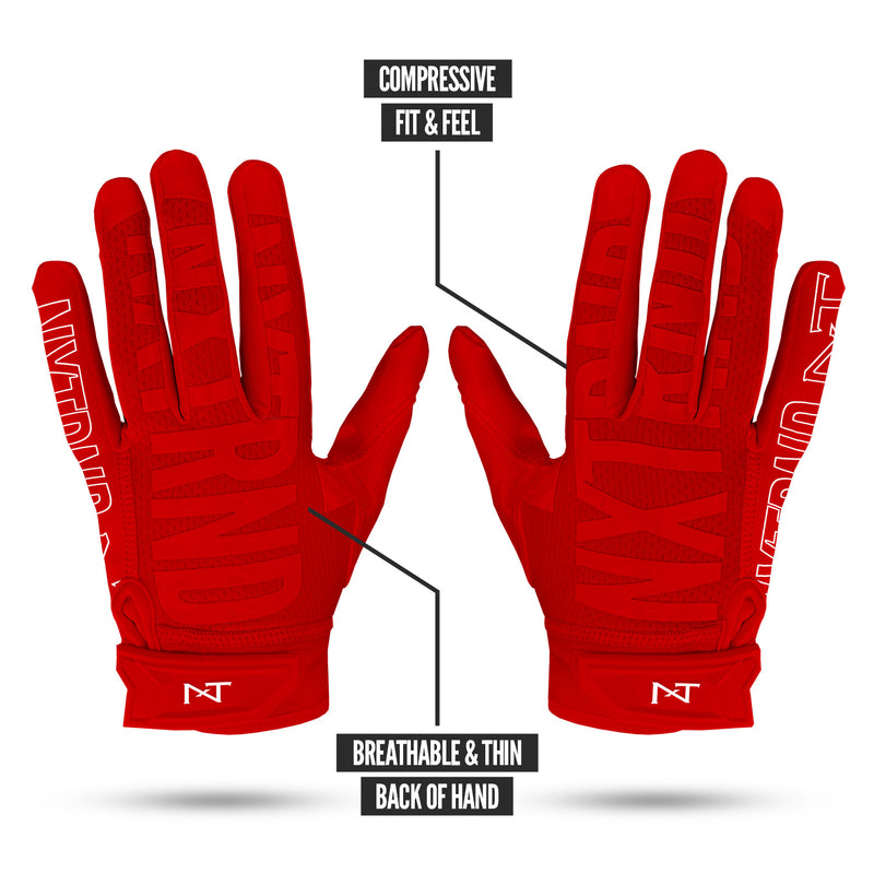 Load image into Gallery viewer, NXTRND G2® Football Gloves Red
