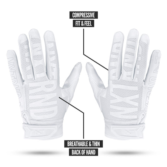 NXTRND G2® Football Gloves White