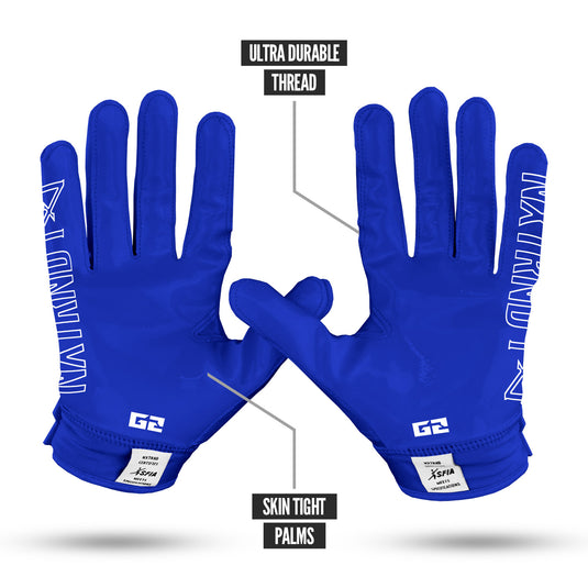 NXTRND G2™ Football Gloves Blue