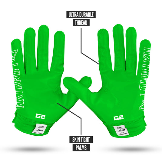 NXTRND G2™ Football Gloves Green