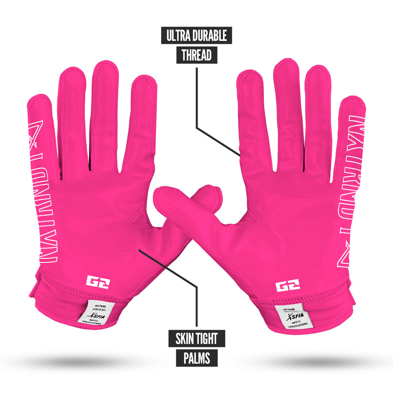 Load image into Gallery viewer, NXTRND G2™ Football Gloves Pink
